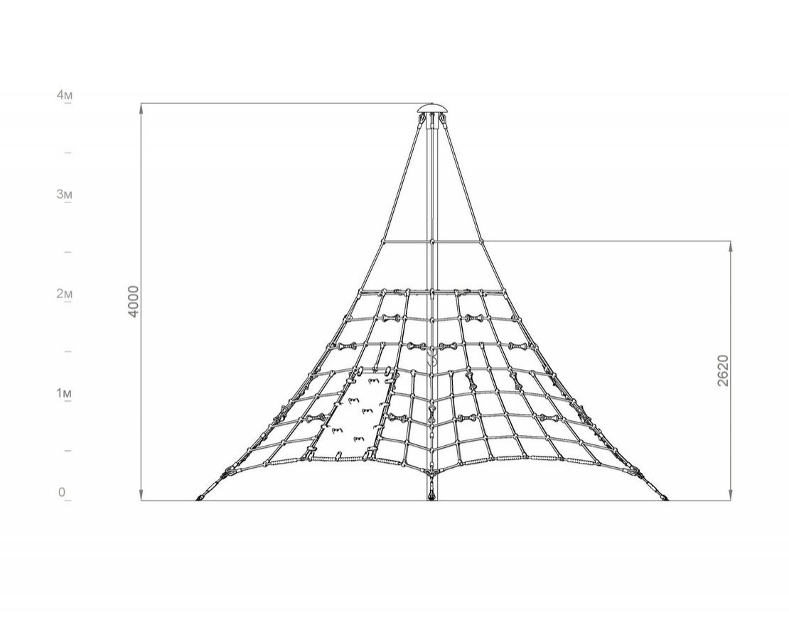 ДЕТСКОЕ ИГРОВОЕ ОБОРУДОВАНИЕ PYRAMID «PY-00.36» - вид 2