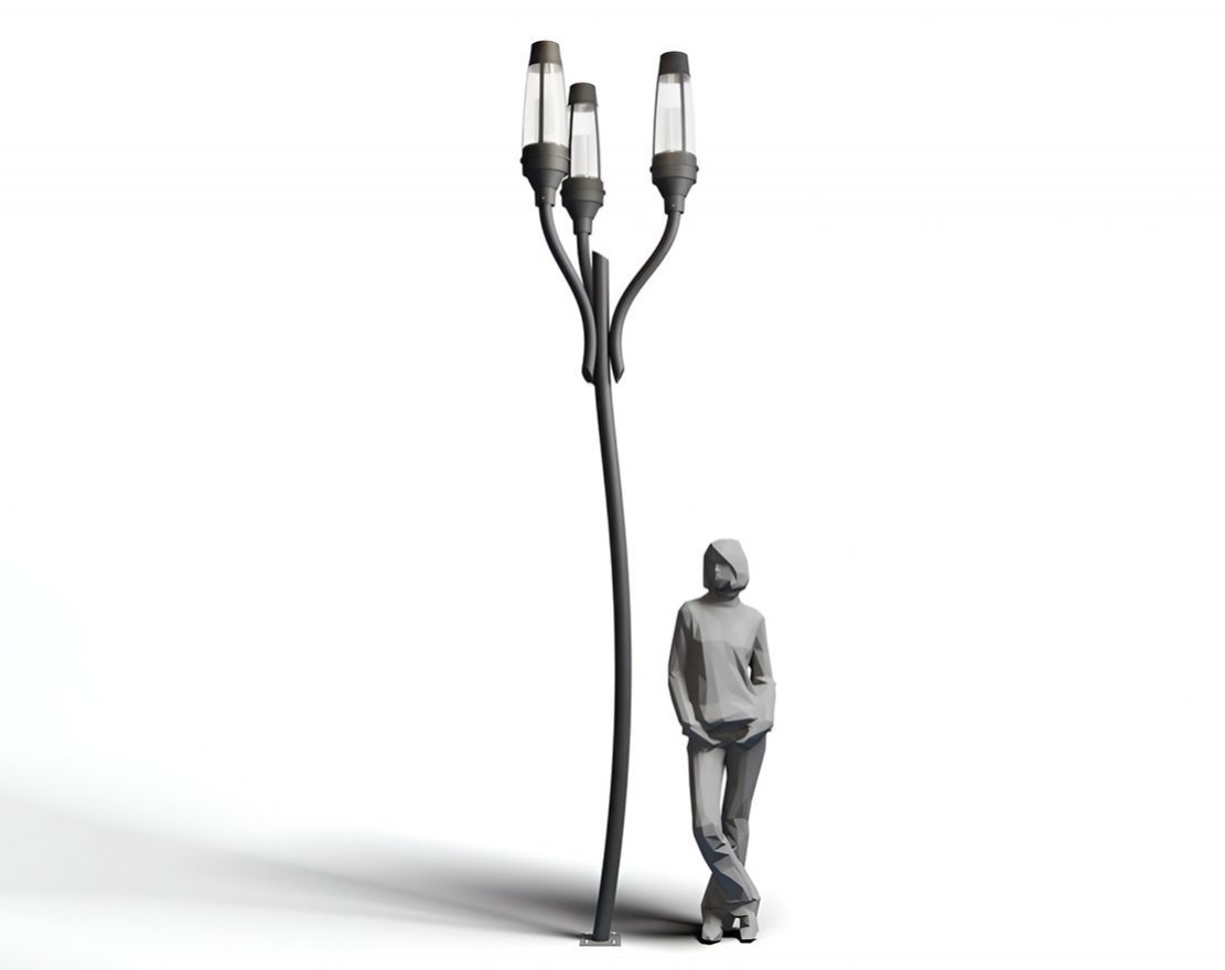 Фонарь уличный Модена 1 (комплект) - вид 5